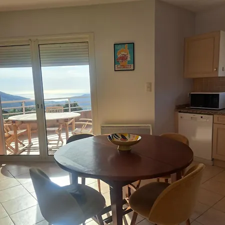 Maison Vue Panoramique Entre Mer Et Montagne 度假居